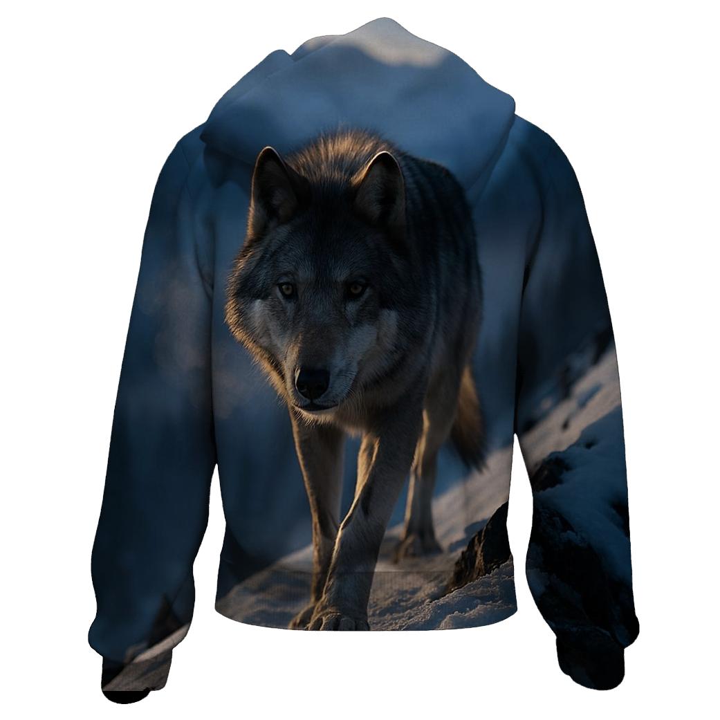 Alpine Ridge Lone Wolf Patrol embroidered hoodies
