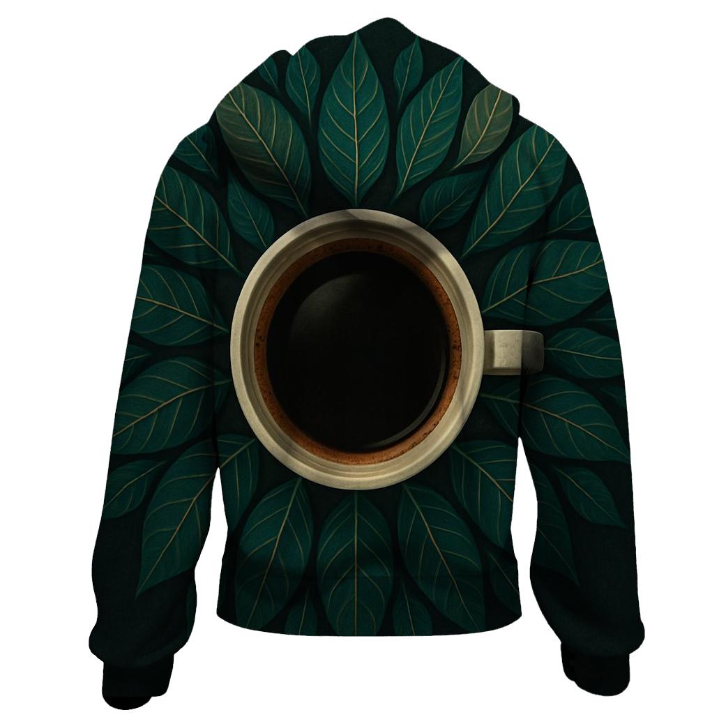 Emerald Leaf Brew printed hoodies