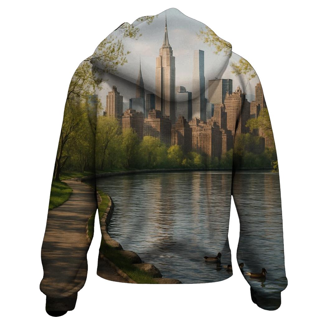 Bronx River Park View Of Midtown Towers hoodie trends