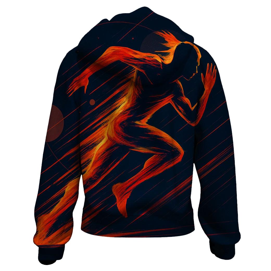 Solar Flare Sports Motion premium hoodies