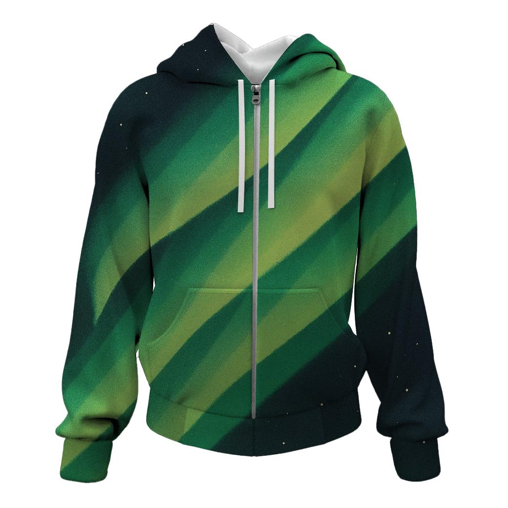 Aurora Curtain Diagonal Shear hoodie styles