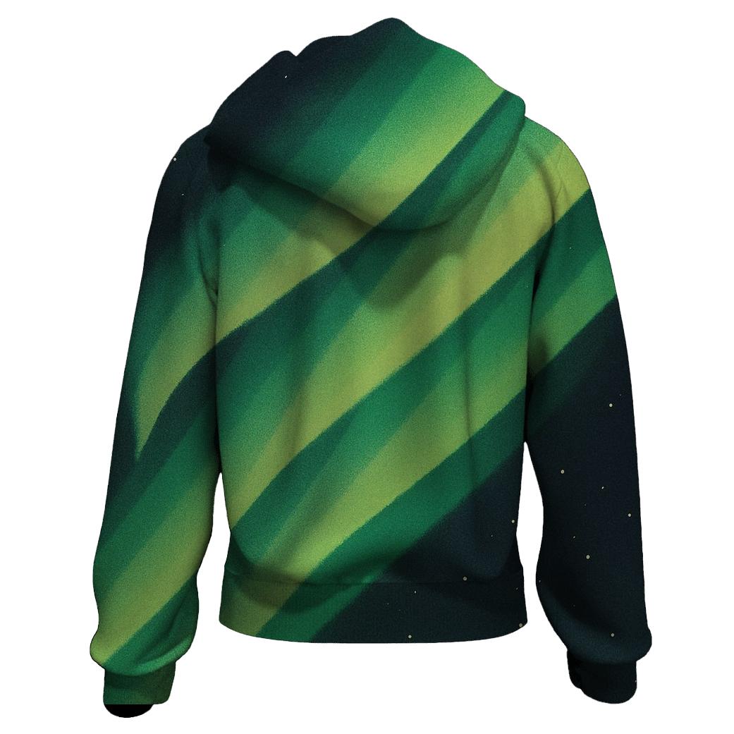 Aurora Curtain Diagonal Shear hoodie styles