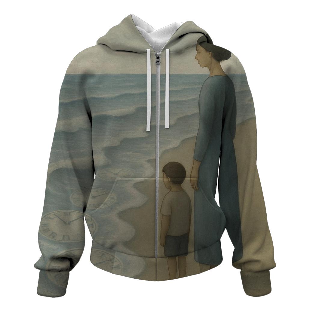 Her Patience As The Tides Of Time pullover hoodies