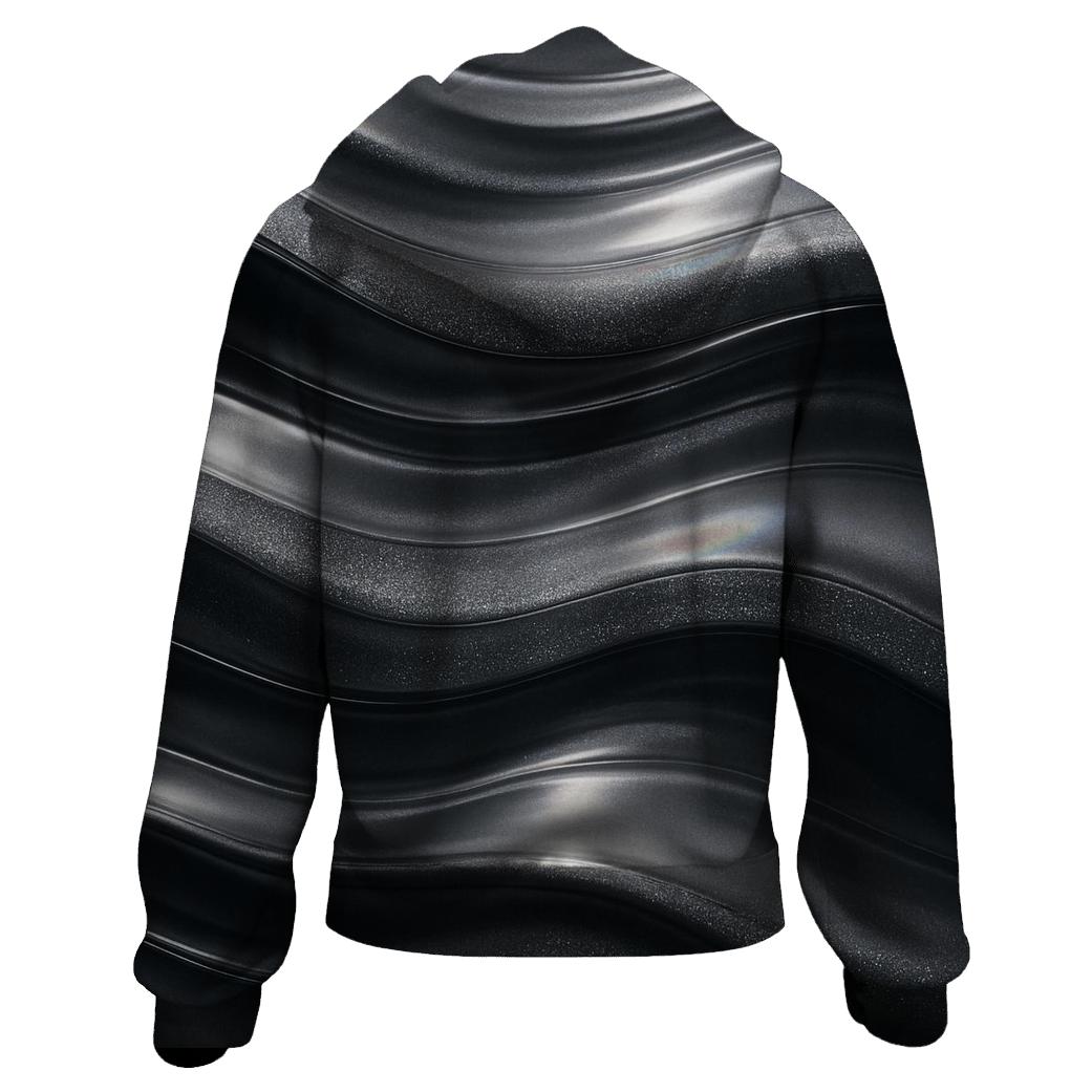 Silver Mirage Ripple custom hoodies