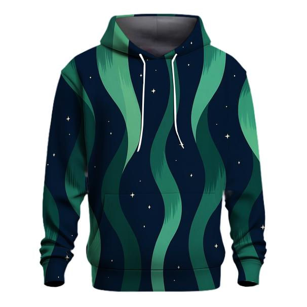 Aurora Ribbon Lattice custom hoodies