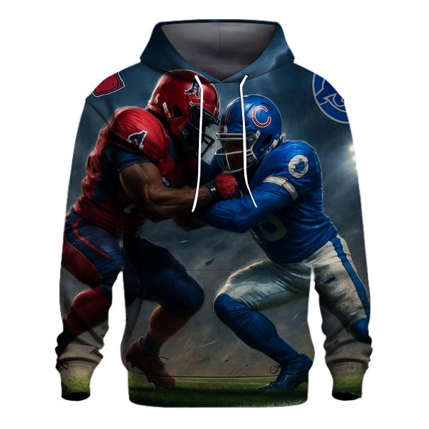Gridiron Tomahawk Clash lightweight hoodies