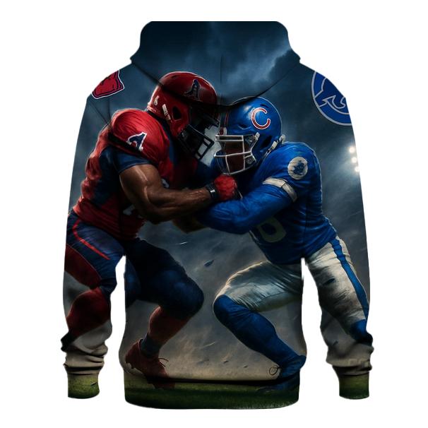 Gridiron Tomahawk Clash lightweight hoodies