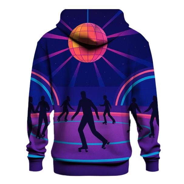 Neon Roller Rink Nights heavyweight hoodies