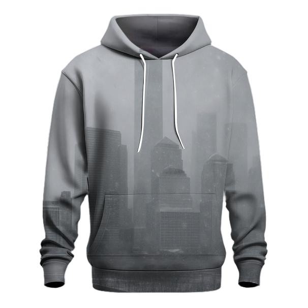 Winter Storm Over Lower Manhattan custom hoodies
