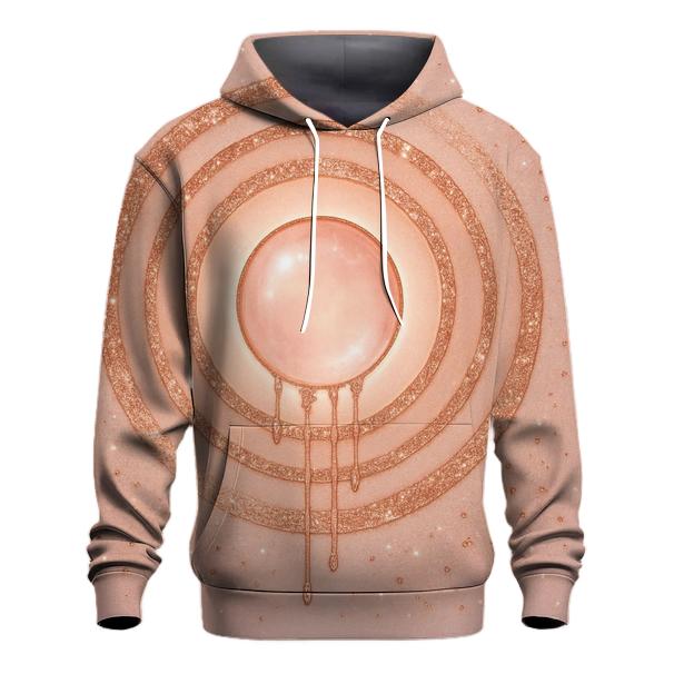 Rose Quartz Halo Burst hoodie trends