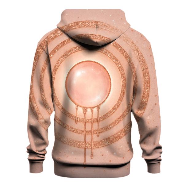 Rose Quartz Halo Burst hoodie trends