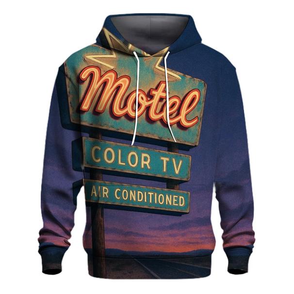 Starlight Motel Roadside Sign hoodie designs