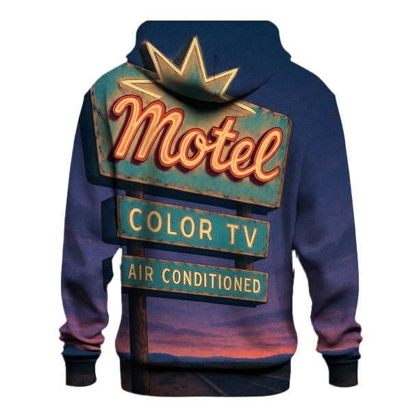 Starlight Motel Roadside Sign hoodie designs