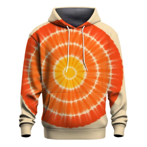 Citrus Bullseye Burst hoodie trends