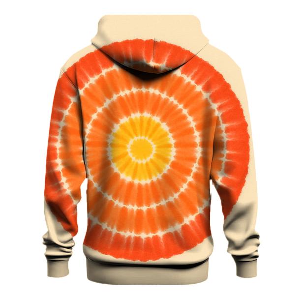 Citrus Bullseye Burst hoodie trends