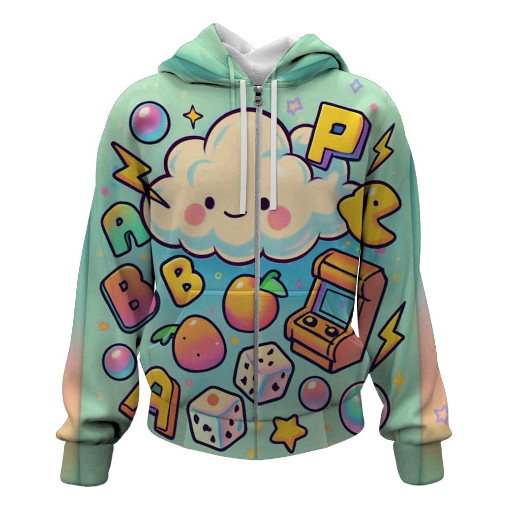 Dream Scatter Arcade Cloud designer hoodies