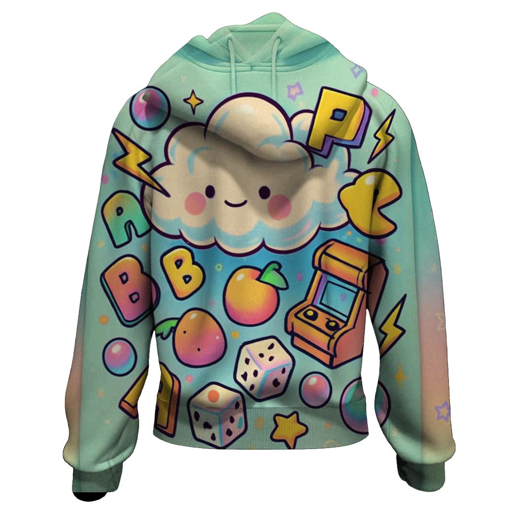 Dream Scatter Arcade Cloud designer hoodies