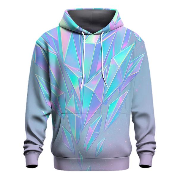 Holographic Prism Cascade hoodies fashion