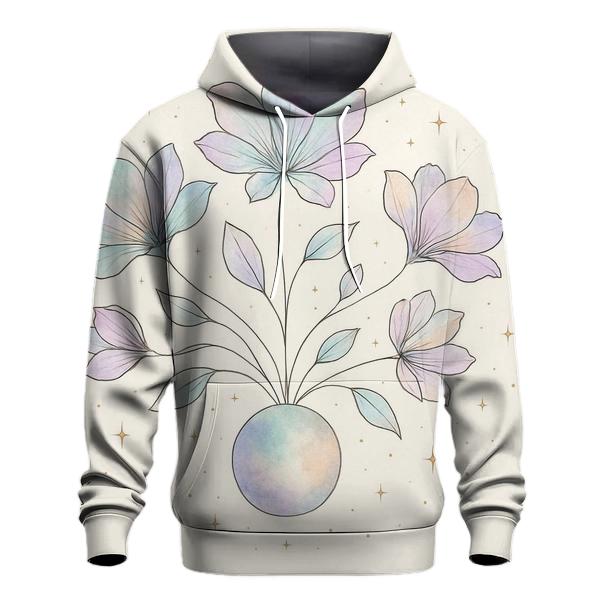 Astral Botanical Bloom graphic hoodies