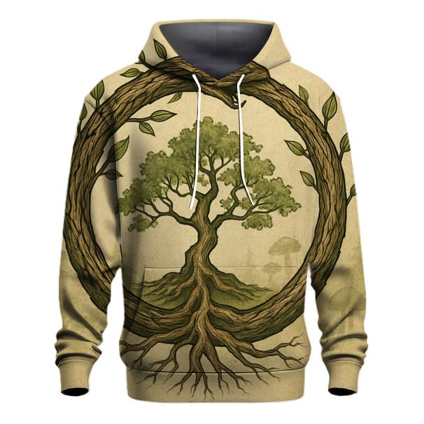 Forest Spirit Ouroboros hoodie trends