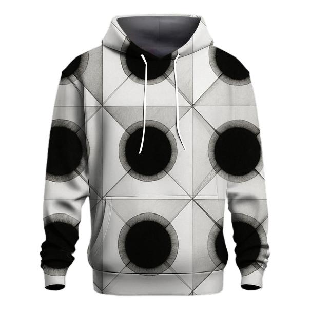 Crystal Filter Grid graphic hoodies