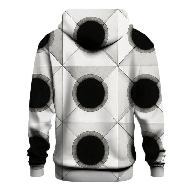 Crystal Filter Grid graphic hoodies