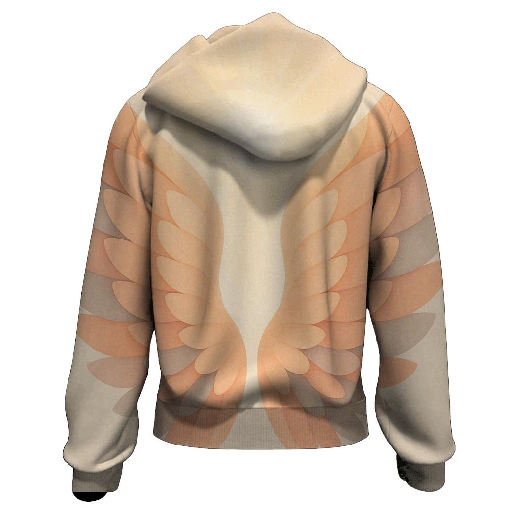 Gentle Dawn Wings designer hoodies