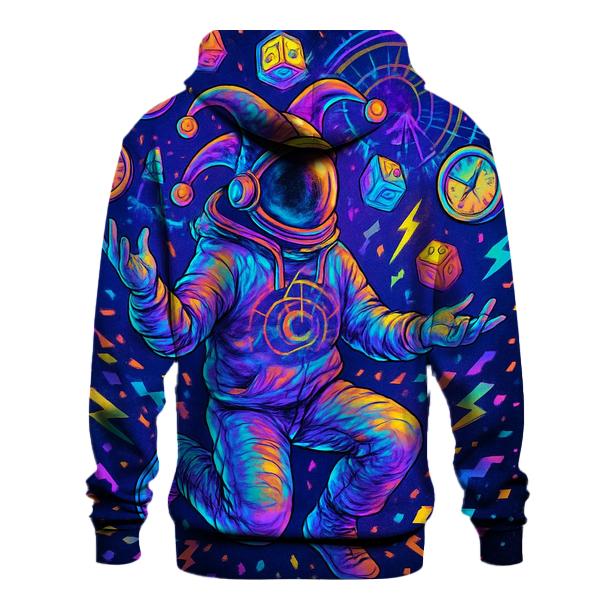 Chaotic Constellation Carnival printed hoodies