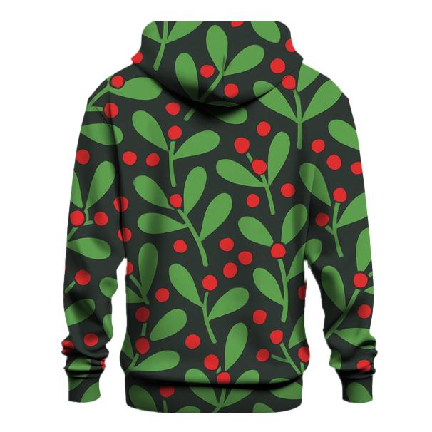 Geometric Mistletoe Mosaic hoodies fashion