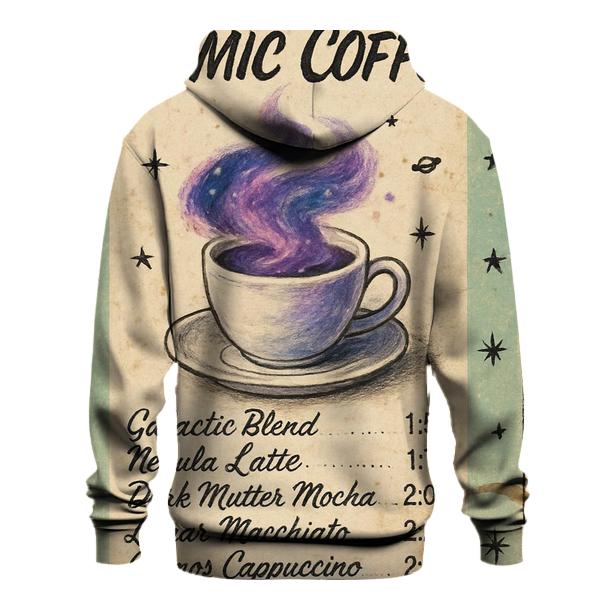 Nebula Diner Coffee Menu premium hoodies