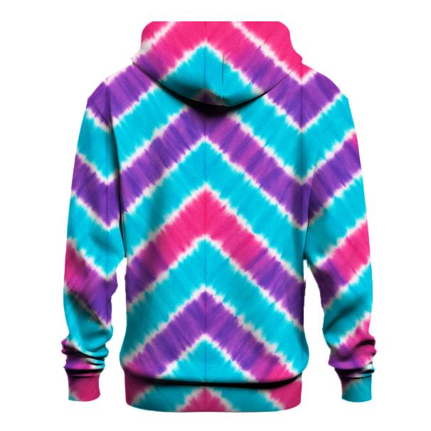 Neon Chevron Flow hoodie trends
