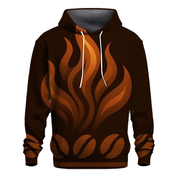 Copper Roast Flame zip-up hoodies