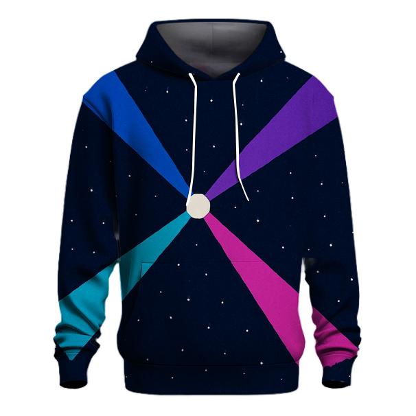 Pulsar Beam Fan Quadrants custom hoodies