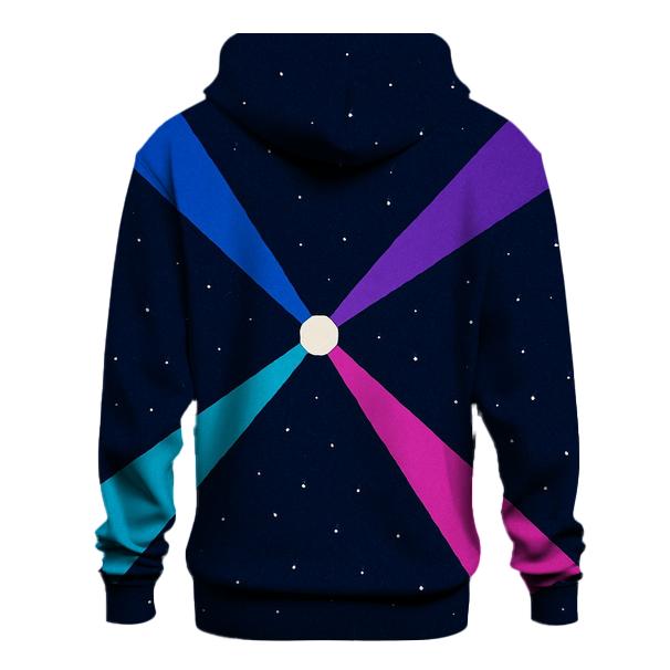Pulsar Beam Fan Quadrants custom hoodies