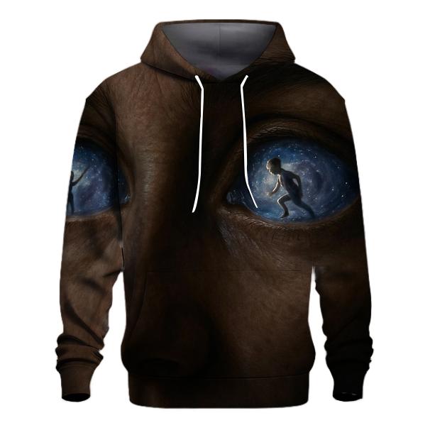 The Quiet Galaxy Inside Her Gaze hoodie styles