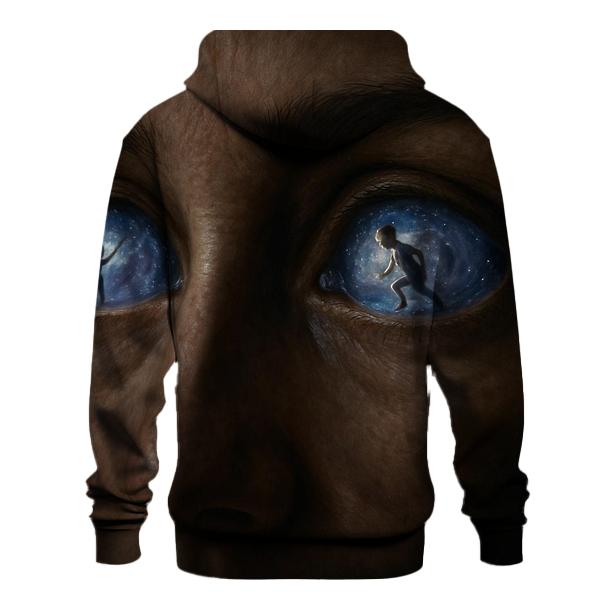 The Quiet Galaxy Inside Her Gaze hoodie styles