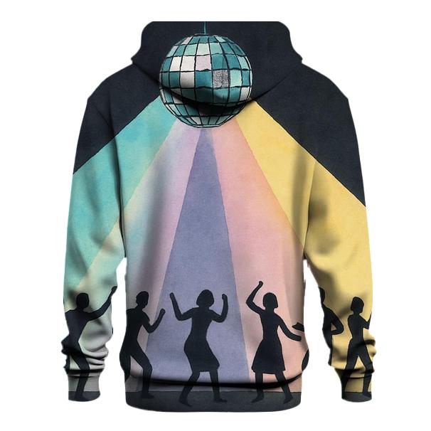 Disco Prism Rain hoodie trends