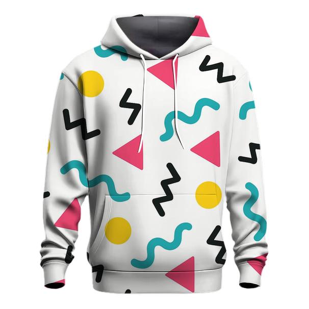 Memphis Party Confetti hoodies fashion