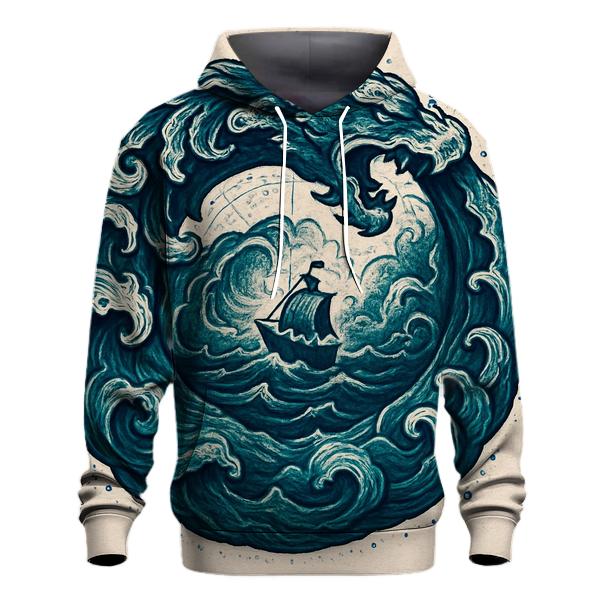 Ocean Tide Ouroboros premium hoodies