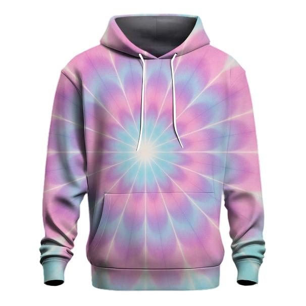 Pastel Mandala Radiance lightweight hoodies