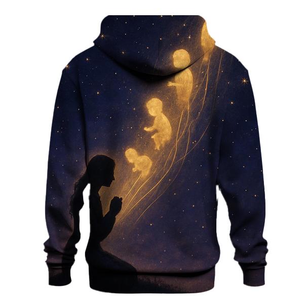 Where Her Prayers Touch The Stars graphic hoodies