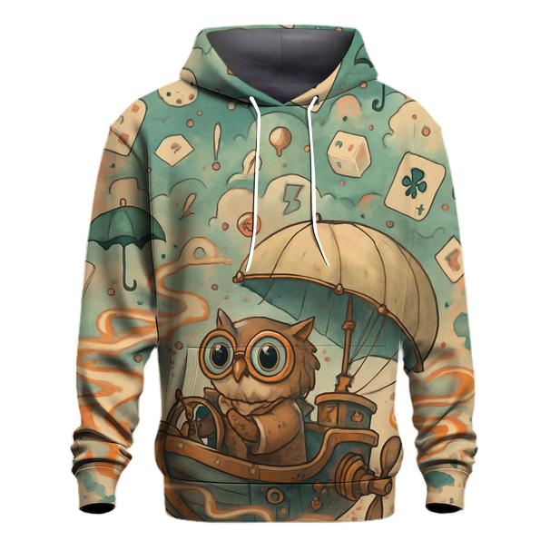 Whimsy Storm Airship zip-up hoodies