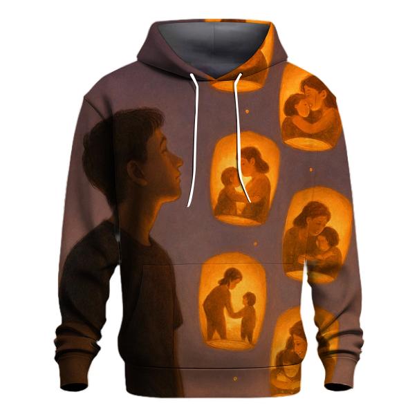 The Memory Lanterns She Lit Inside heavyweight hoodies