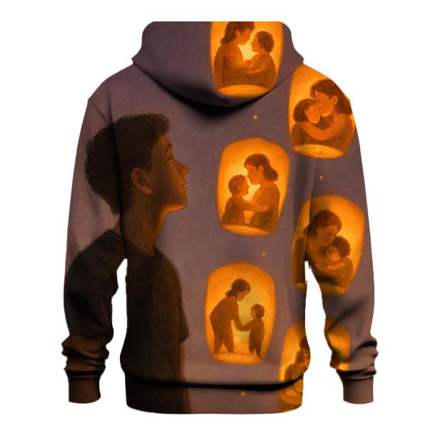 The Memory Lanterns She Lit Inside heavyweight hoodies