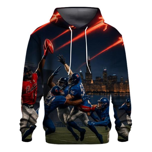Tomahawk Air Raid At Soldier Field zip-up hoodies