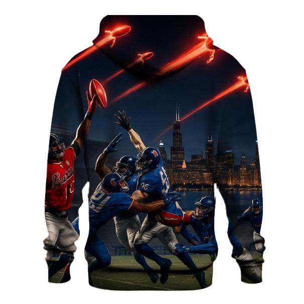 Tomahawk Air Raid At Soldier Field zip-up hoodies