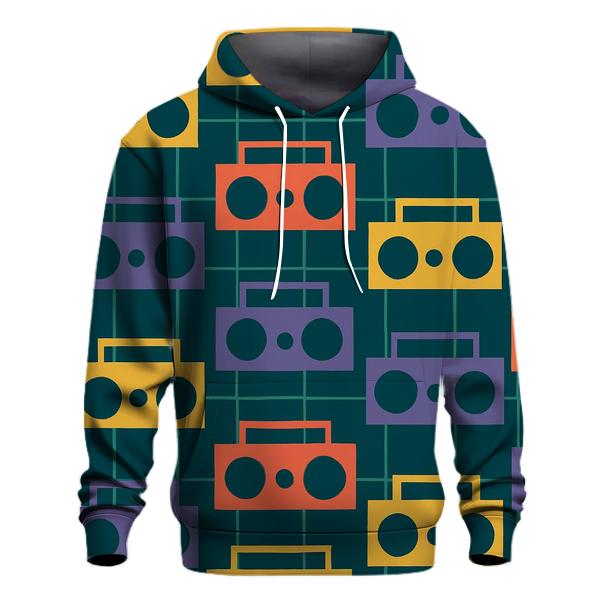 Boombox Street Grid lightweight hoodies
