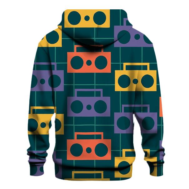 Boombox Street Grid lightweight hoodies