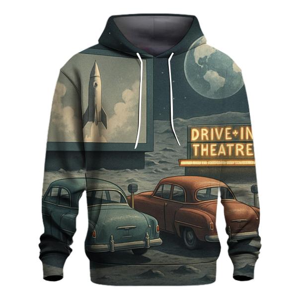 Lunar Drive In Theater Scene hoodie trends