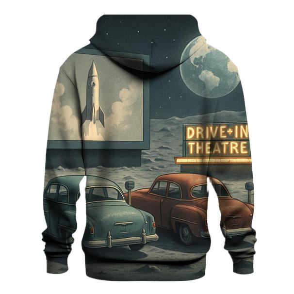 Lunar Drive In Theater Scene hoodie trends